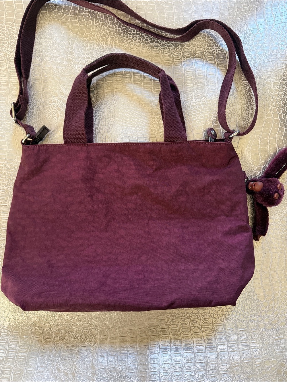 Kipling Plum Hand and Crossbody Bag - Picture 2 of 6